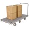 Vestil Plastic Platform Truck 1 Handle 3000 lb 6 Polyurethane Casters PPT-3-61 - alternate 3